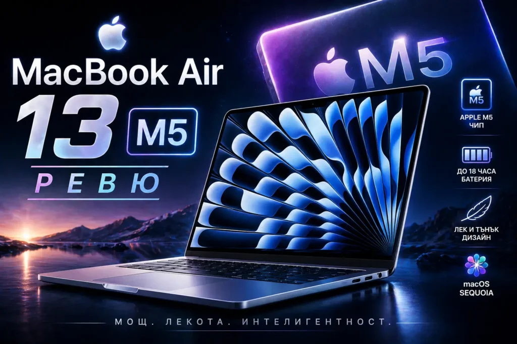 Apple MacBook Air 13 M5 Ревю