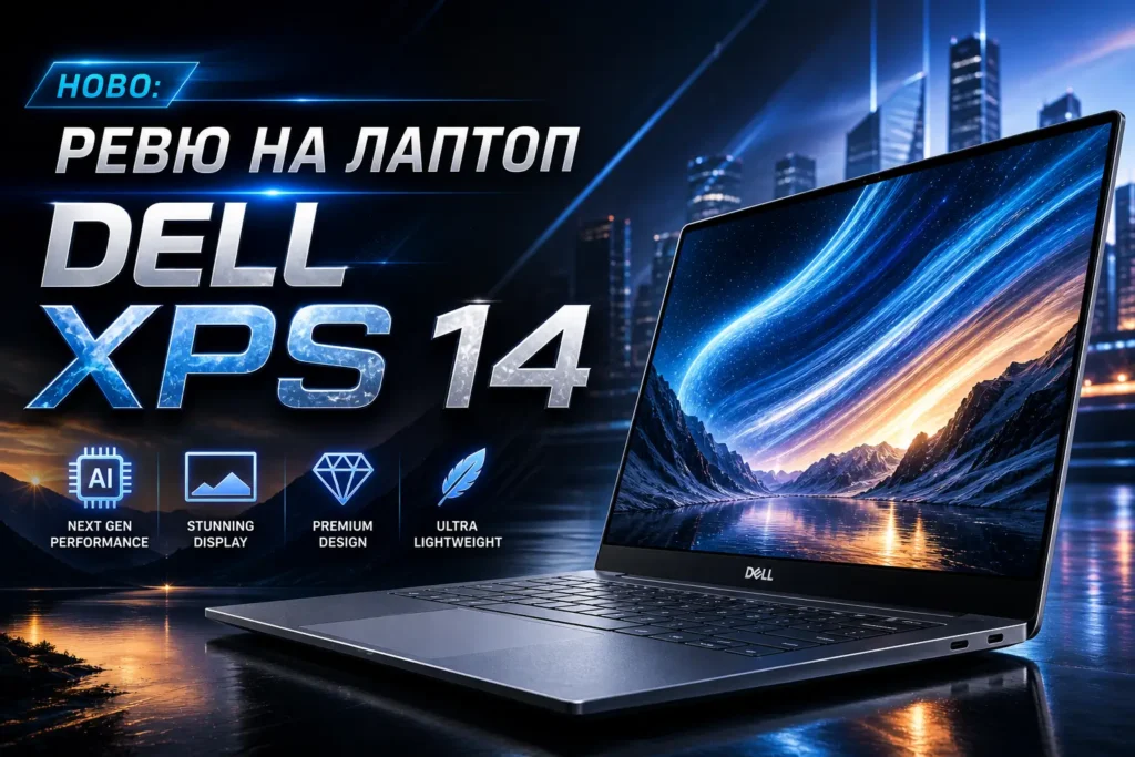 Ревю на Лаптоп Dell XPS 14